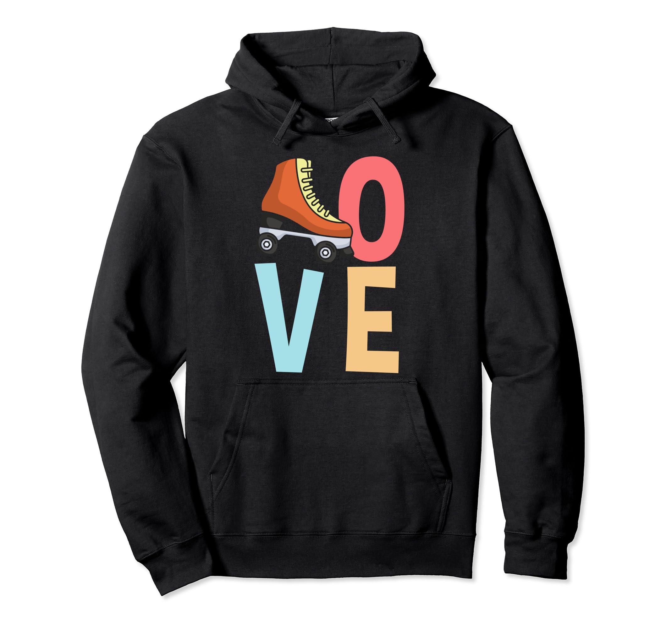 70S Skate Love Roller Skating Hoodie - Streetwear Style Men Women - T-Shirt, Sweatshirt, Hoodie
