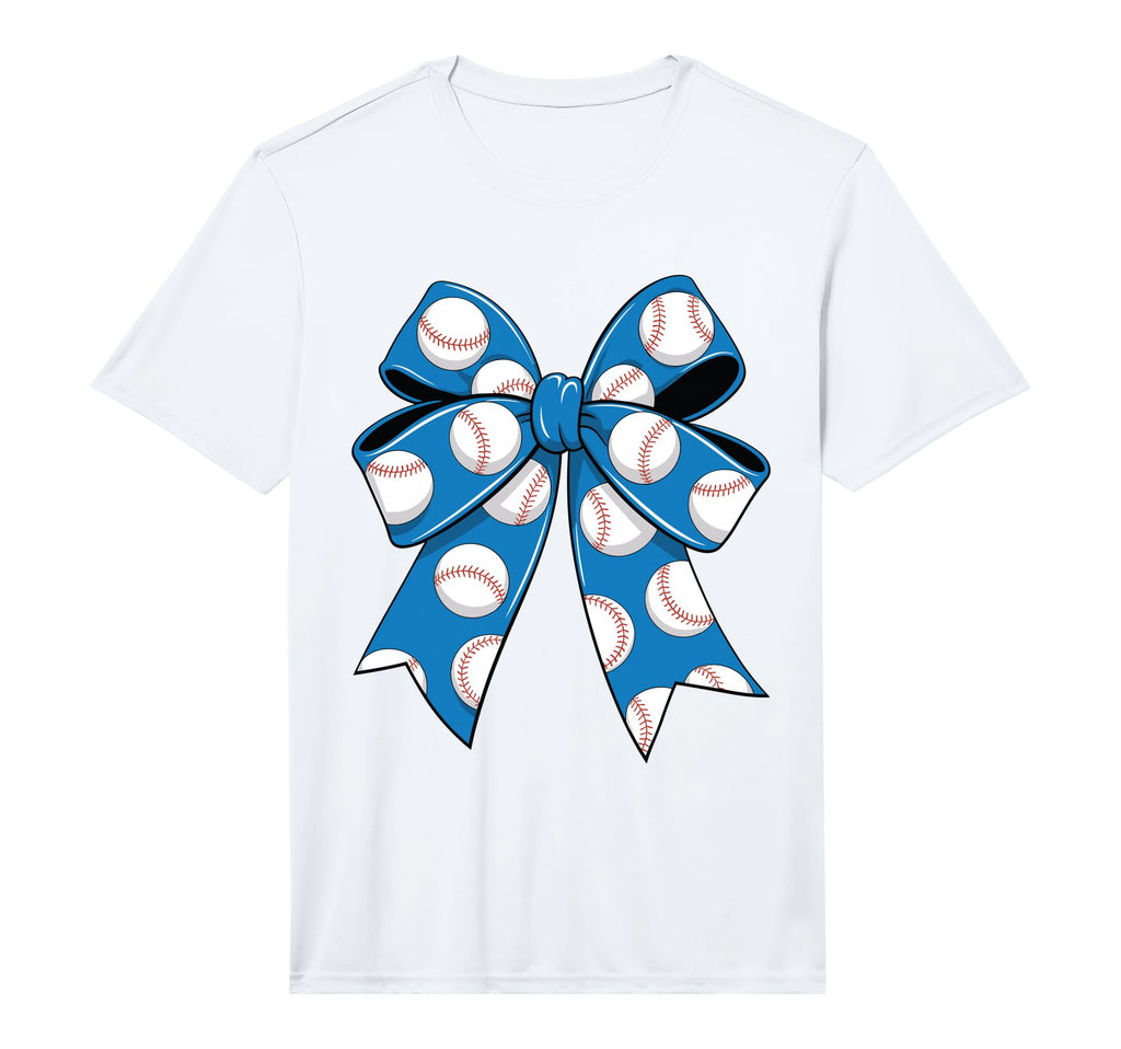 Baseball Coquette Bow Baseball Mom T-Shirt - Unique Graphic Unisex - T-Shirt, Sweatshirt, Hoodie