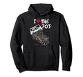 70S Music Notes Cassette Tape Music Hoodie - Custom Art Print Men Women - T-Shirt, Sweatshirt, Hoodie
