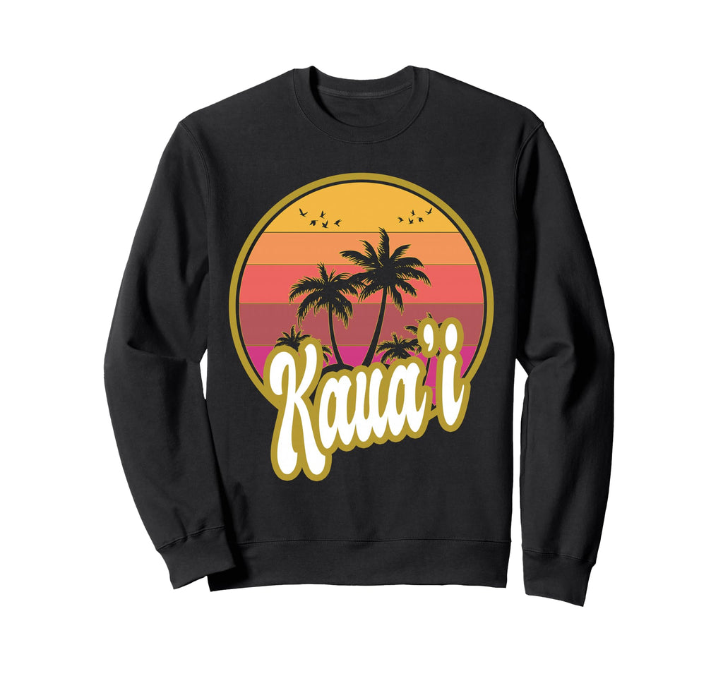 Kauai Beach Sunset Sweatshirt - Unique Graphic Unisex - T-Shirt, Sweatshirt, Hoodie
