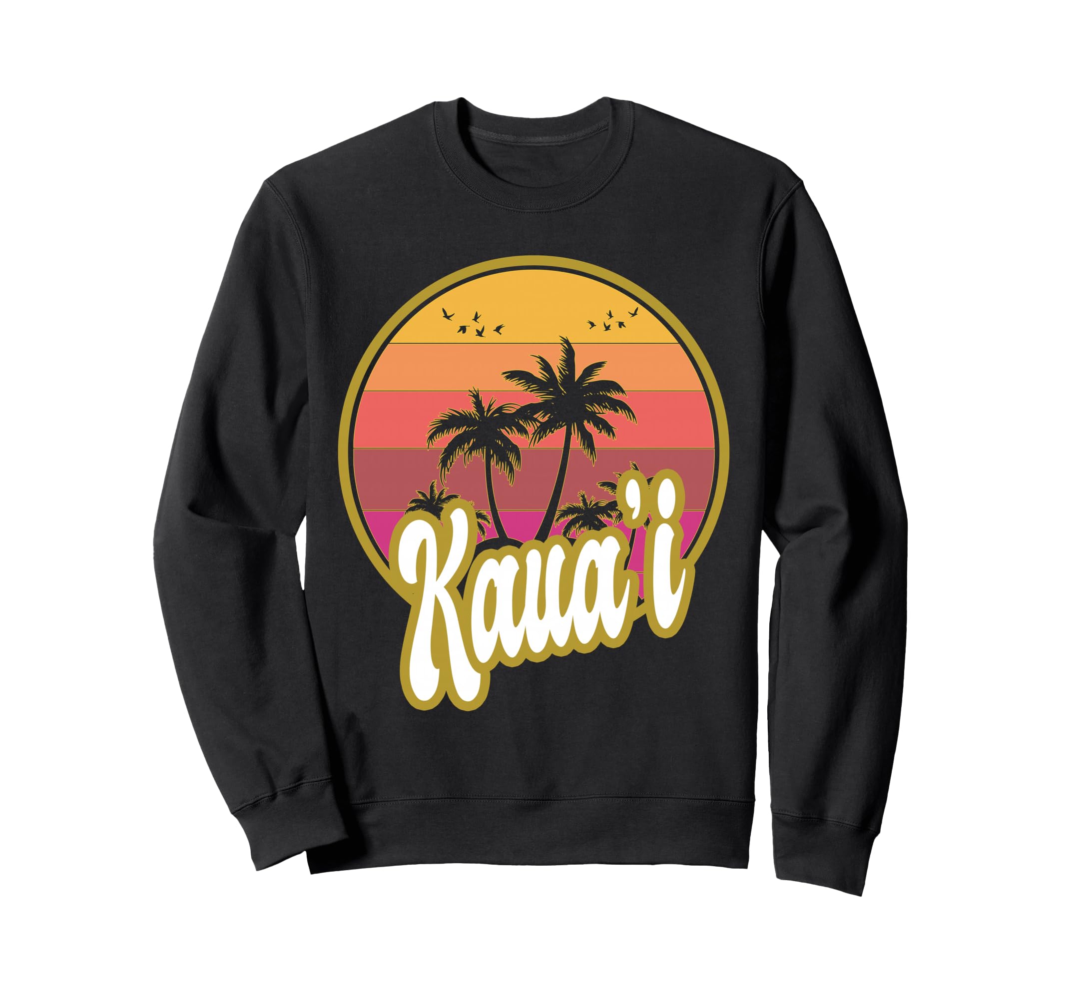 Kauai Beach Sunset Sweatshirt - Unique Graphic Unisex - T-Shirt, Sweatshirt, Hoodie