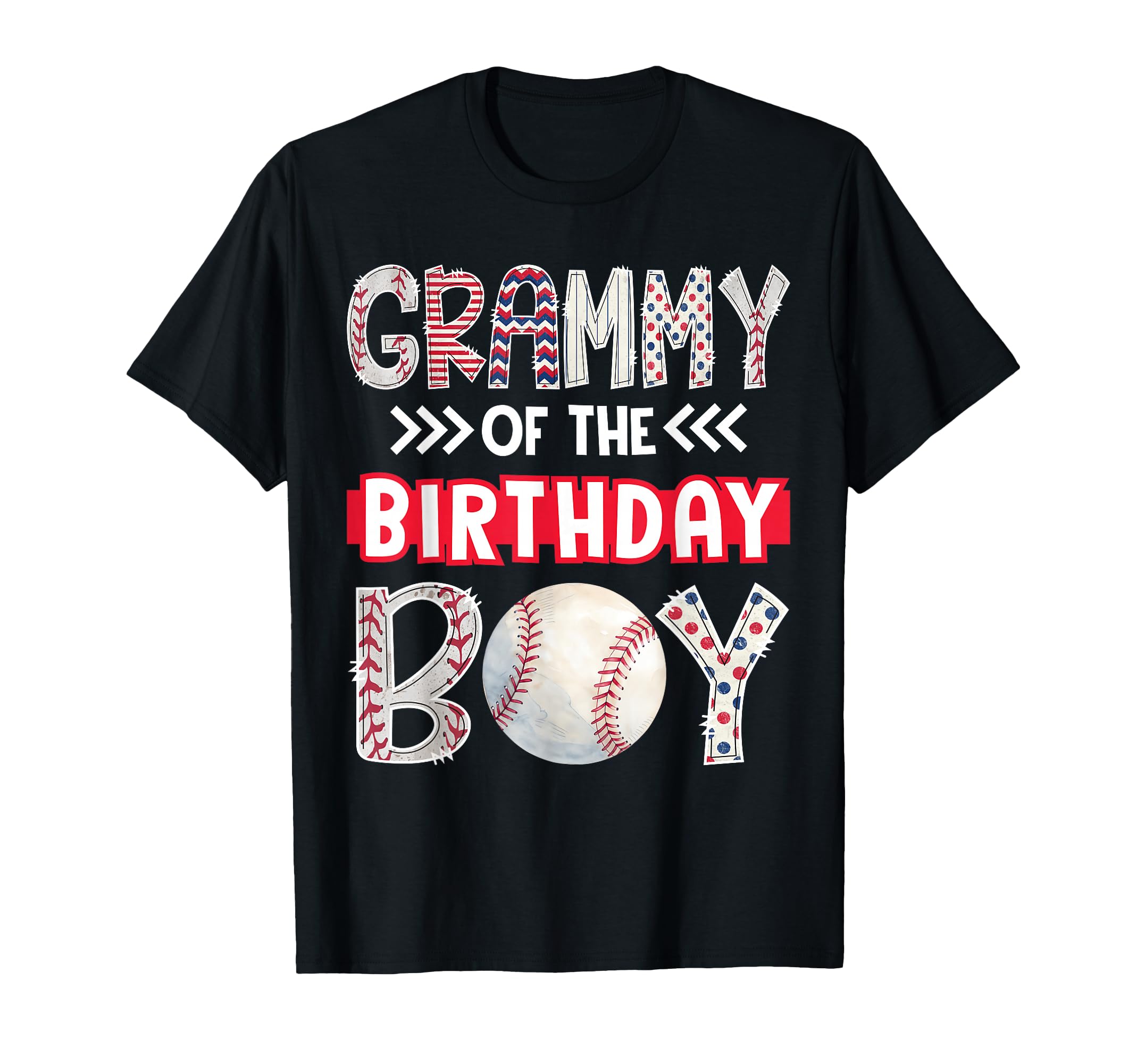 Grammy Birthday Baseball Family Squad T-Shirt - Novelty Apparel Unisex - T-Shirt, Sweatshirt, Hoodie