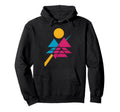 80S Synthwave Hoodie - Custom Art Print for Adults - T-Shirt, Sweatshirt, Hoodie