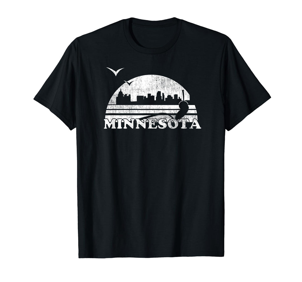Minnesota 70S 80S Sunrise Mn T-Shirt - Streetwear Style for Adults - T-Shirt, Sweatshirt, Hoodie