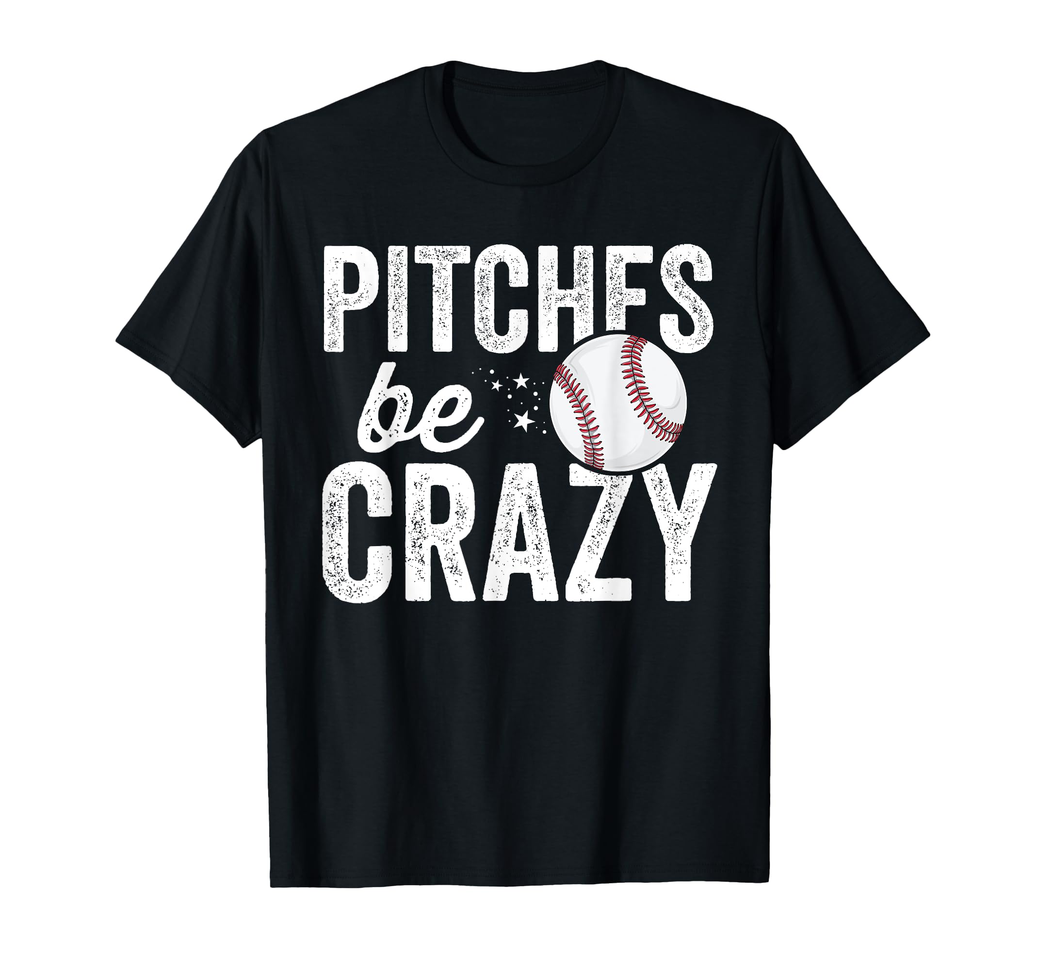 Pitches Be Crazy Mom Mother T-Shirt - Minimalist Print Men Women - T-Shirt, Sweatshirt, Hoodie