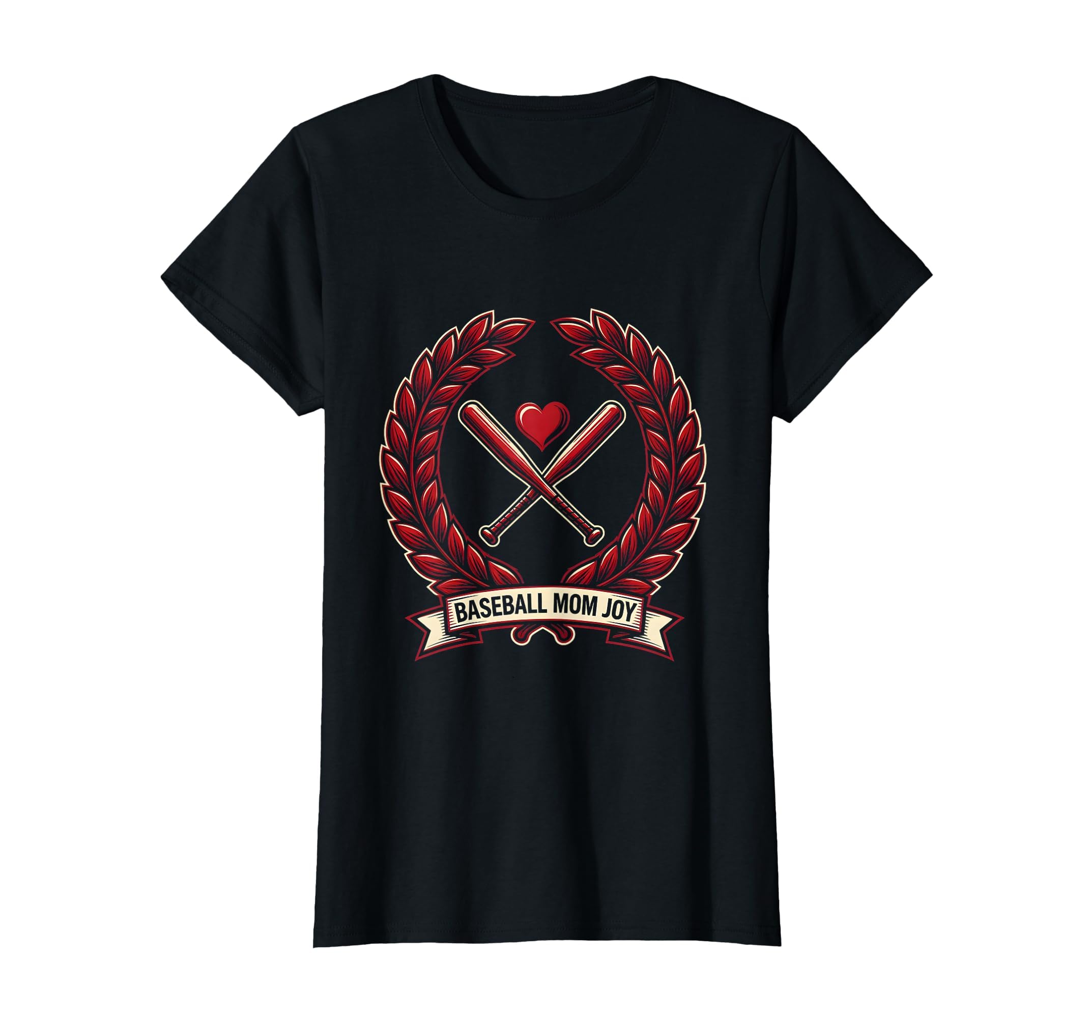 Baseball Mom Joy T-Shirt - Graphic Print Unisex - T-Shirt, Sweatshirt, Hoodie