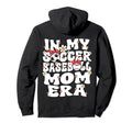 My Soccer Baseball Mom Era Baseball Hoodie - Graphic Print for Adults - T-Shirt, Sweatshirt, Hoodie