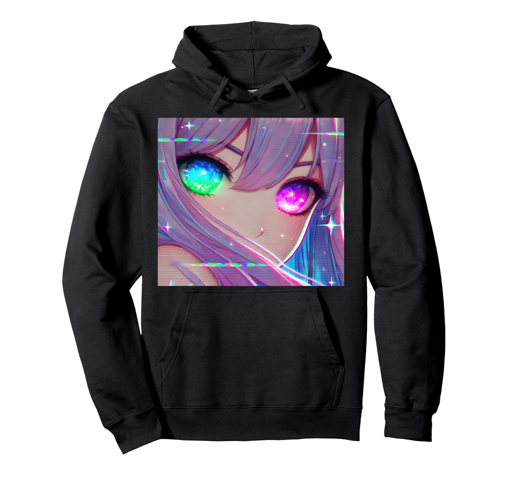 Anime Vaporwave Egirl Aesthetic Japanese Hoodie - Streetwear Style Unisex - T-Shirt, Sweatshirt, Hoodie