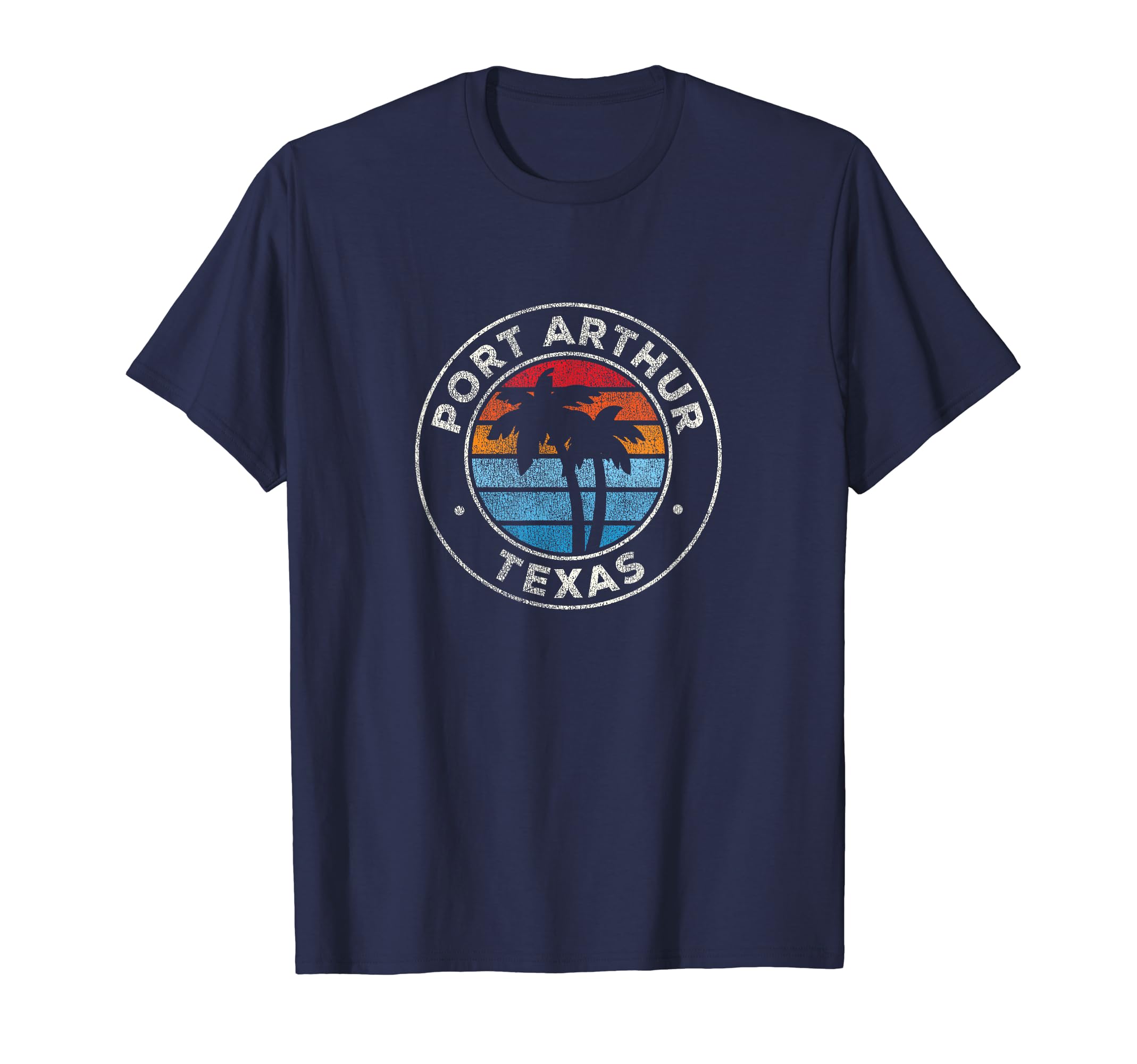 Port Arthur Texas Tx 70S T-Shirt - Novelty Apparel for Adults - T-Shirt, Sweatshirt, Hoodie