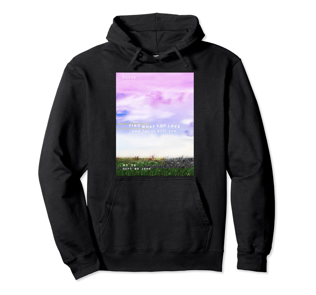 Vaporwave Aesthetic 80S 90S Synthwave Hoodie - Aesthetic Graphic Men Women - T-Shirt, Sweatshirt, Hoodie