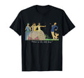 Shot Through Heart Art Deco Postcard T-Shirt - Streetwear Style Unisex - T-Shirt, Sweatshirt, Hoodie