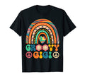 Groovy Gigi Rainbow Colorful Flowers Mom T-Shirt - Unique Graphic Men Women - T-Shirt, Sweatshirt, Hoodie