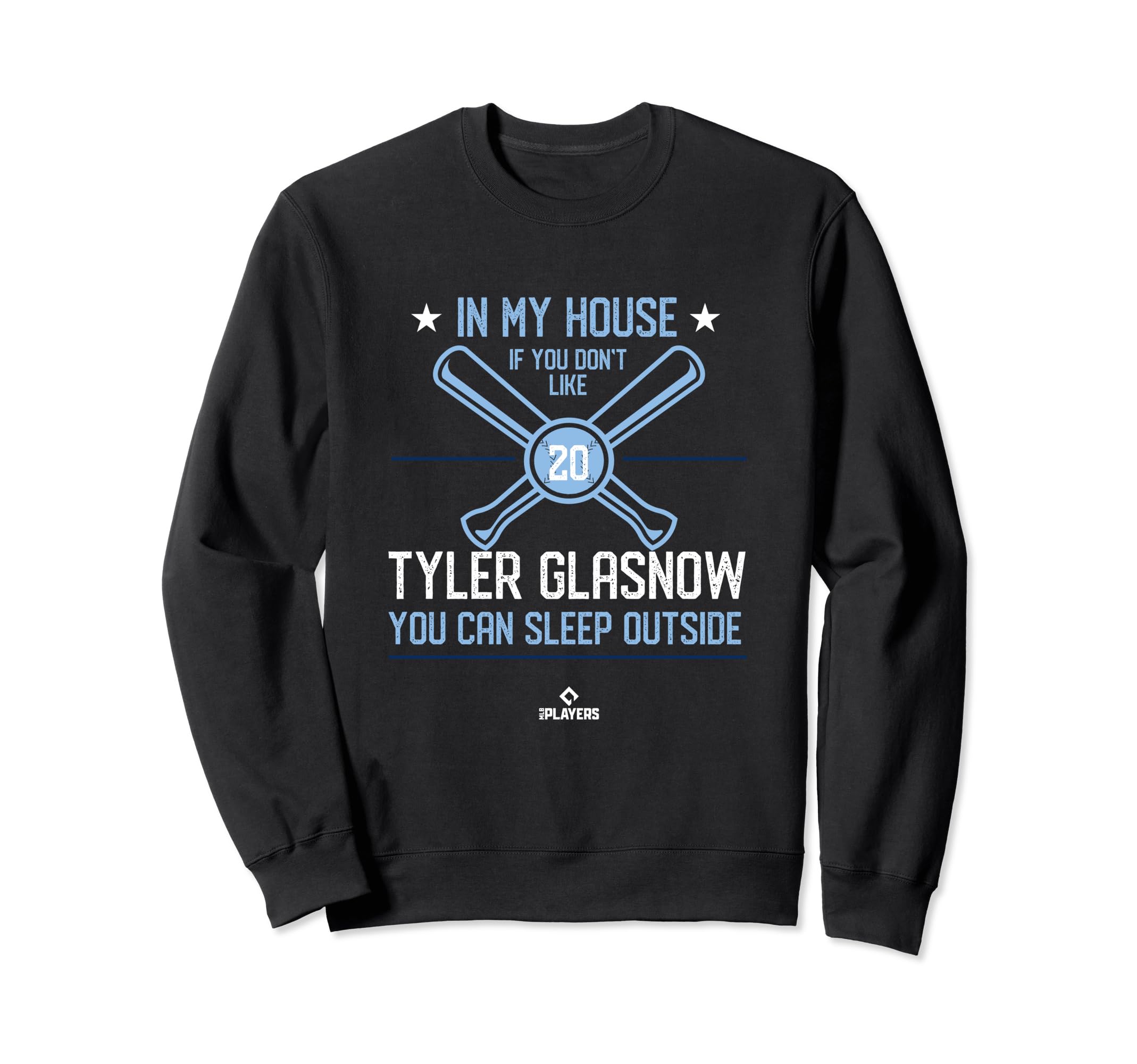 My House Tyler Glasnow Fans Sweatshirt - Trendy Graphic for Adults - T-Shirt, Sweatshirt, Hoodie