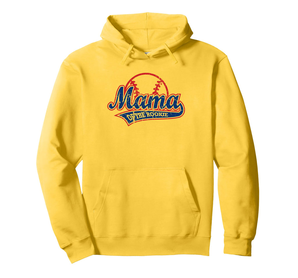Funny Baseball Mom Rookies Hoodie - Unique Graphic for Adults - T-Shirt, Sweatshirt, Hoodie