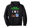 Old School Floppy Disk Vhs And Hoodie - Streetwear Style for Adults - T-Shirt, Sweatshirt, Hoodie