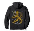 Finland Coat Arms Finn Finnish Flag Hoodie - Unique Graphic Unisex - T-Shirt, Sweatshirt, Hoodie