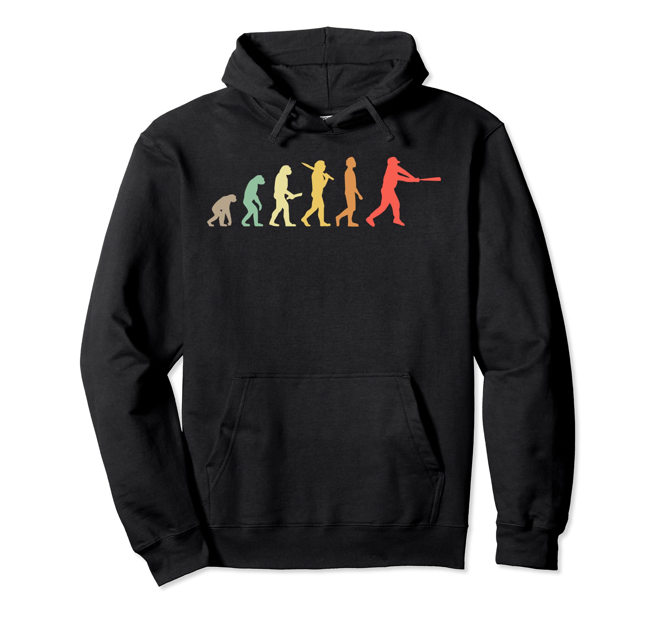 Baseball Evolution Gift Baseball Players Hoodie - Unique Graphic Men Women - T-Shirt, Sweatshirt, Hoodie