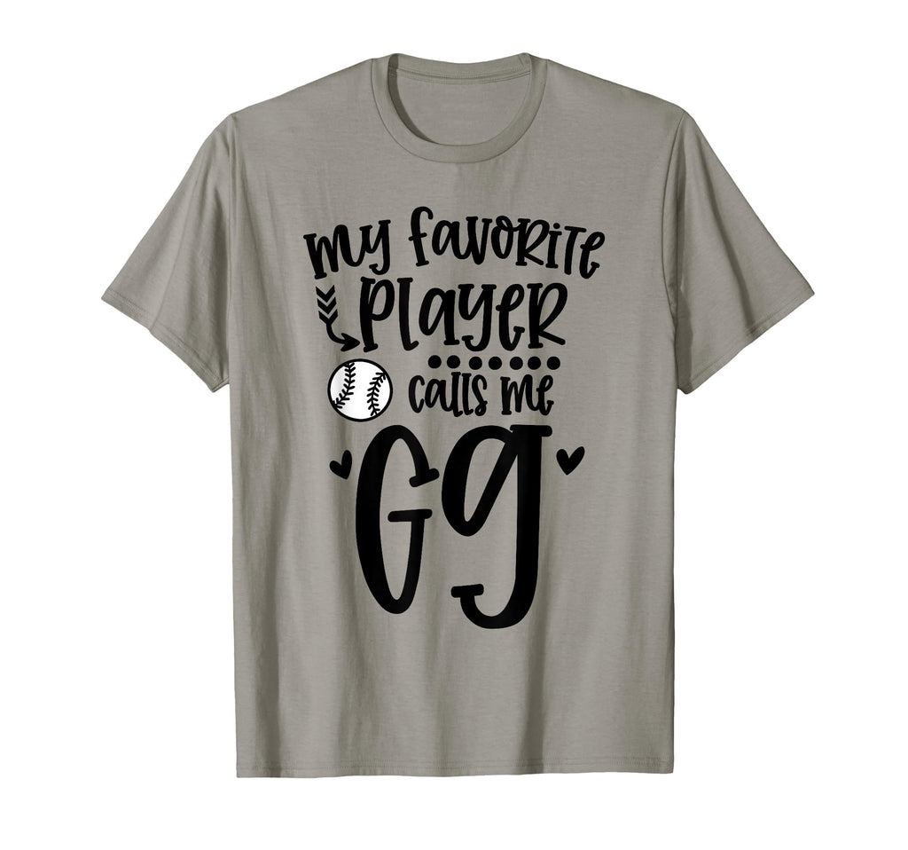 My Favorite Baseball Player Calls Me Gg T-Shirt - Graphic Print for Adults - T-Shirt, Sweatshirt, Hoodie
