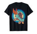 70S Roller Skates Disco T-Shirt - Minimalist Print Men Women - T-Shirt, Sweatshirt, Hoodie