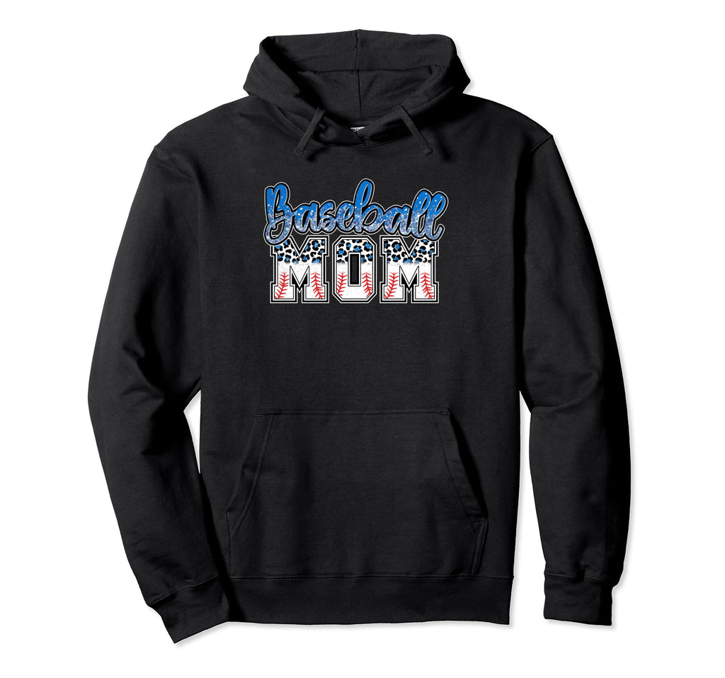 Baseball Mom Funny Sport Hoodie - Unique Graphic for Adults - T-Shirt, Sweatshirt, Hoodie