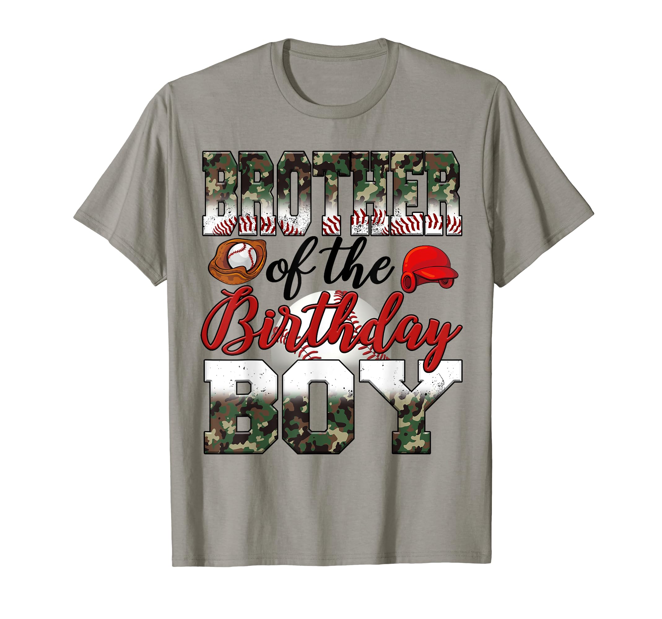 Brother Birthday Baseball Birthday T-Shirt - Novelty Apparel for Adults - T-Shirt, Sweatshirt, Hoodie