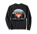 Capture Sunset Mountain Scene Sweatshirt - Casual Everyday Wear Unisex - T-Shirt, Sweatshirt, Hoodie