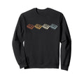 Oldschool Tape Cassette Mixtape Sweatshirt - Trendy Graphic Men Women - T-Shirt, Sweatshirt, Hoodie