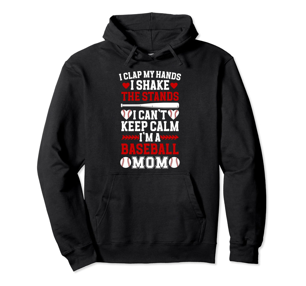 Im Baseball Mom Baseball Player Mom Hoodie - Unique Graphic for Adults - T-Shirt, Sweatshirt, Hoodie