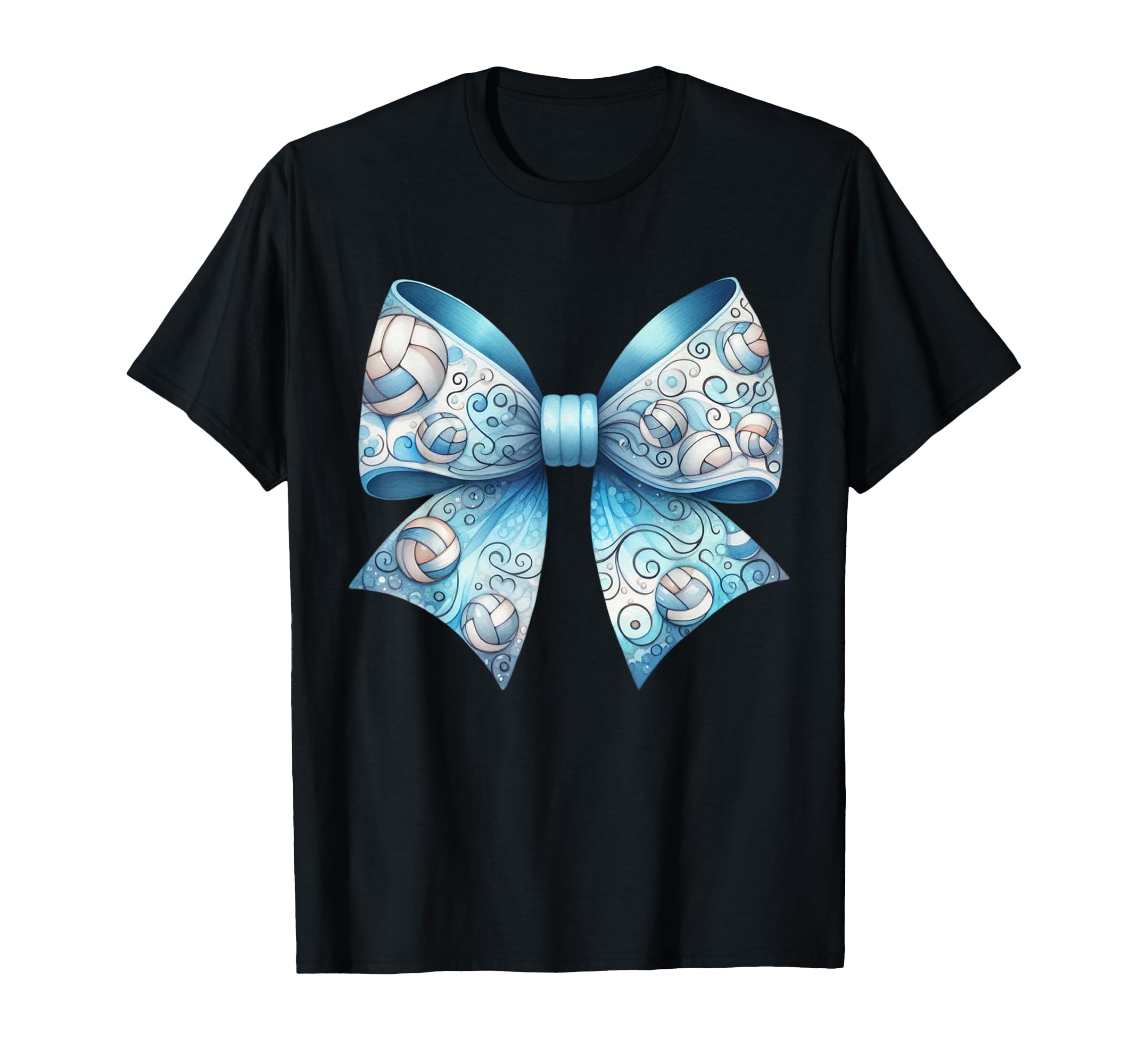 Coquette Bow Funny Volleyball Lover T-Shirt - Aesthetic Graphic Men Women - T-Shirt, Sweatshirt, Hoodie
