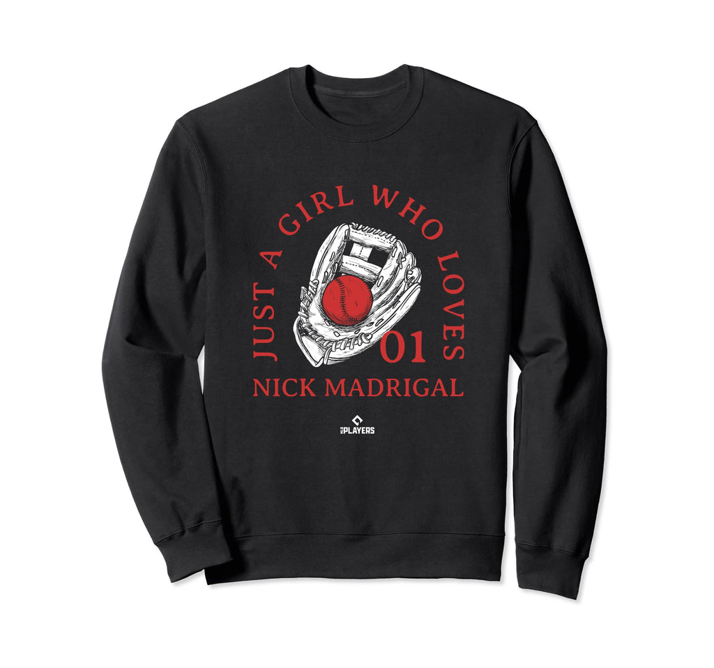 Who Loves Nick Madrigal Chicago Baseball Sweatshirt - Trendy Graphic Unisex - T-Shirt, Sweatshirt, Hoodie