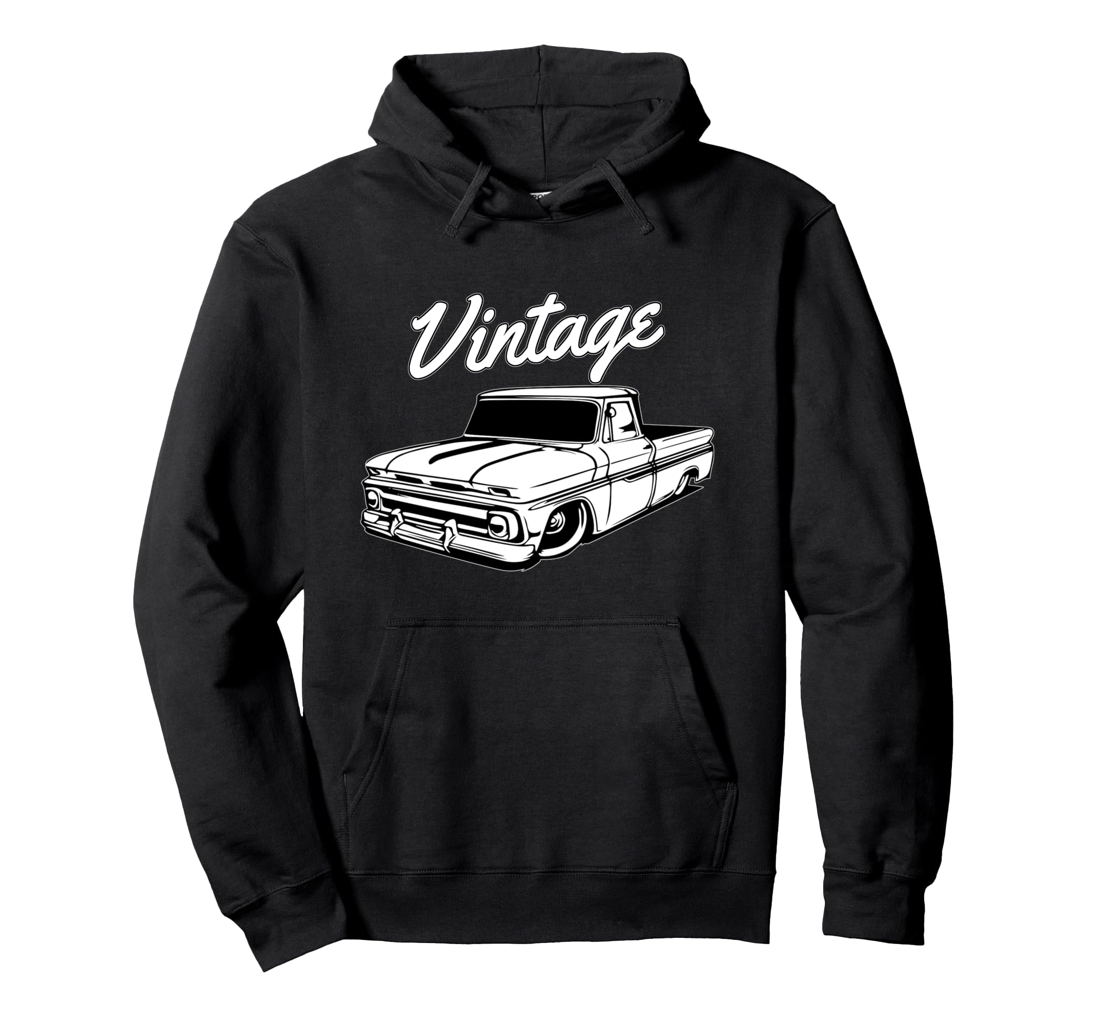 Mens Pick Up Custom Lowrider Hot Rod Truck Hoodie - Unique Graphic Unisex - T-Shirt, Sweatshirt, Hoodie