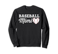 Baseball Mimi Love Heart Baseball Sweatshirt - Streetwear Style for Adults - T-Shirt, Sweatshirt, Hoodie