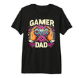 Gamer Dad Game Controller Gaming Video T-Shirt - Unique Graphic Men Women - T-Shirt, Sweatshirt, Hoodie