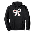 Baseball Bow Baseball Mom Mama Hoodie - Trendy Graphic Unisex - T-Shirt, Sweatshirt, Hoodie