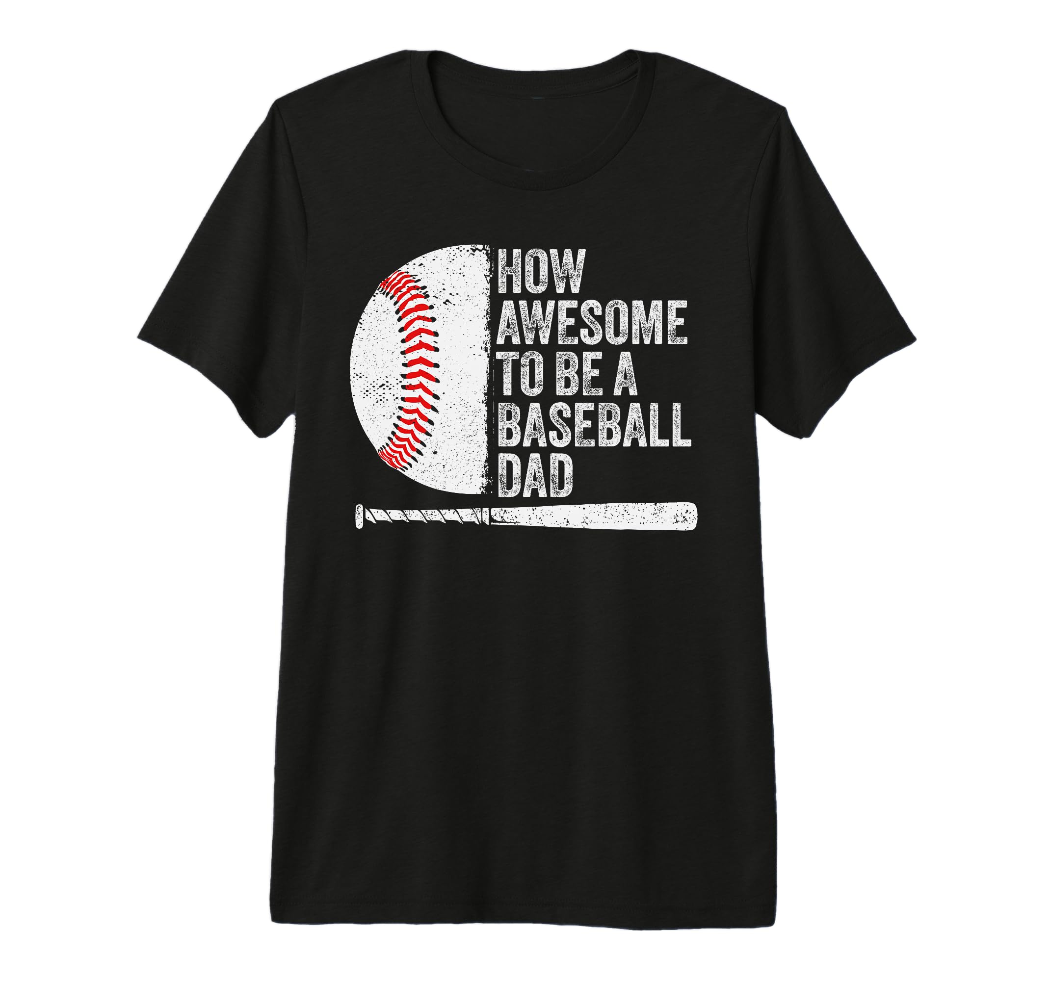 Dad Baseball Proud Baseball Dad T-Shirt - Fun Novelty Design Unisex - T-Shirt, Sweatshirt, Hoodie