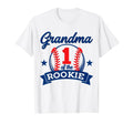 Grandma Rookie 1St Birthday Baseball T-Shirt - Unique Graphic Men Women - T-Shirt, Sweatshirt, Hoodie