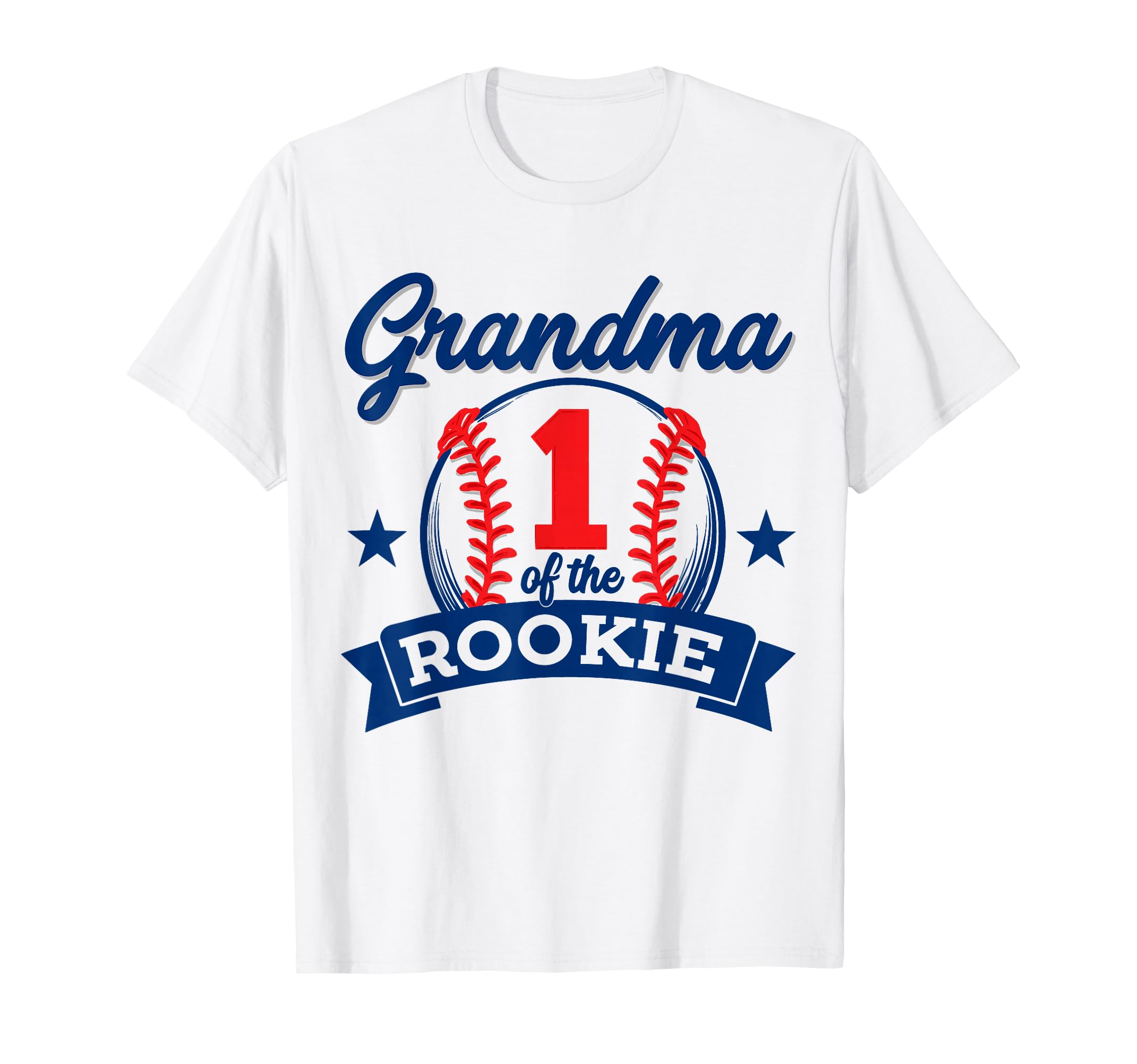 Grandma Rookie 1St Birthday Baseball T-Shirt - Unique Graphic Men Women - T-Shirt, Sweatshirt, Hoodie