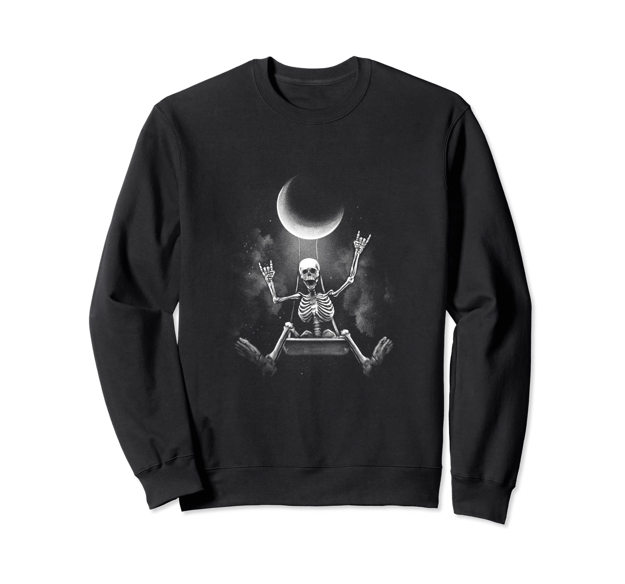 Downtown Aesthetic Swinging Sweatshirt - Custom Art Print for Adults - T-Shirt, Sweatshirt, Hoodie
