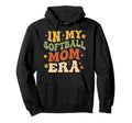 My Softball Mom Era Softball Mama Sports Hoodie - Minimalist Print Unisex - T-Shirt, Sweatshirt, Hoodie