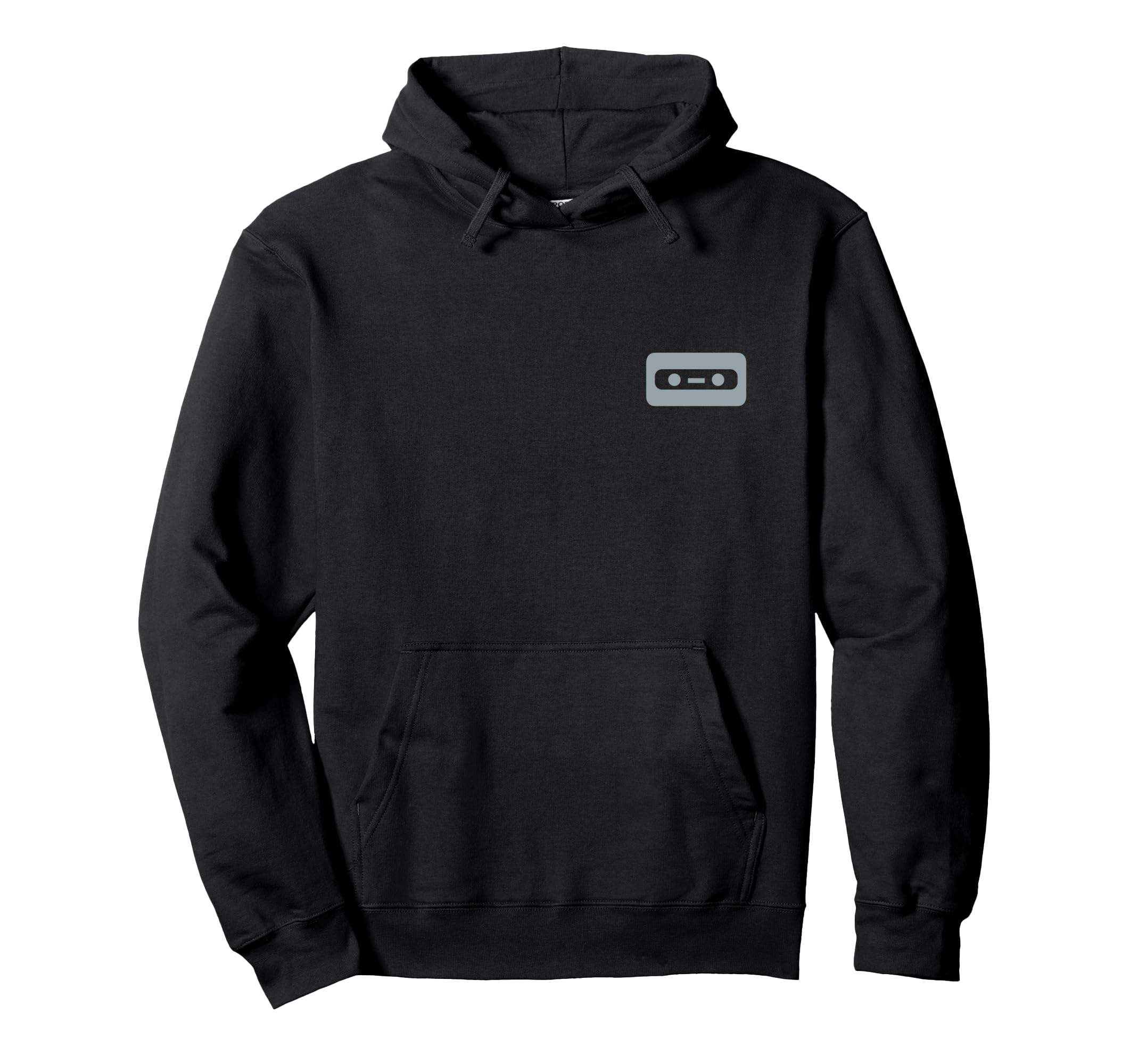 Cassette Tape Minimalist 90S Music Hoodie - Unique Graphic Unisex - T-Shirt, Sweatshirt, Hoodie