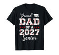 Baseball Dad Senior 2027 Proud Dad T-Shirt - Minimalist Print Men Women - T-Shirt, Sweatshirt, Hoodie