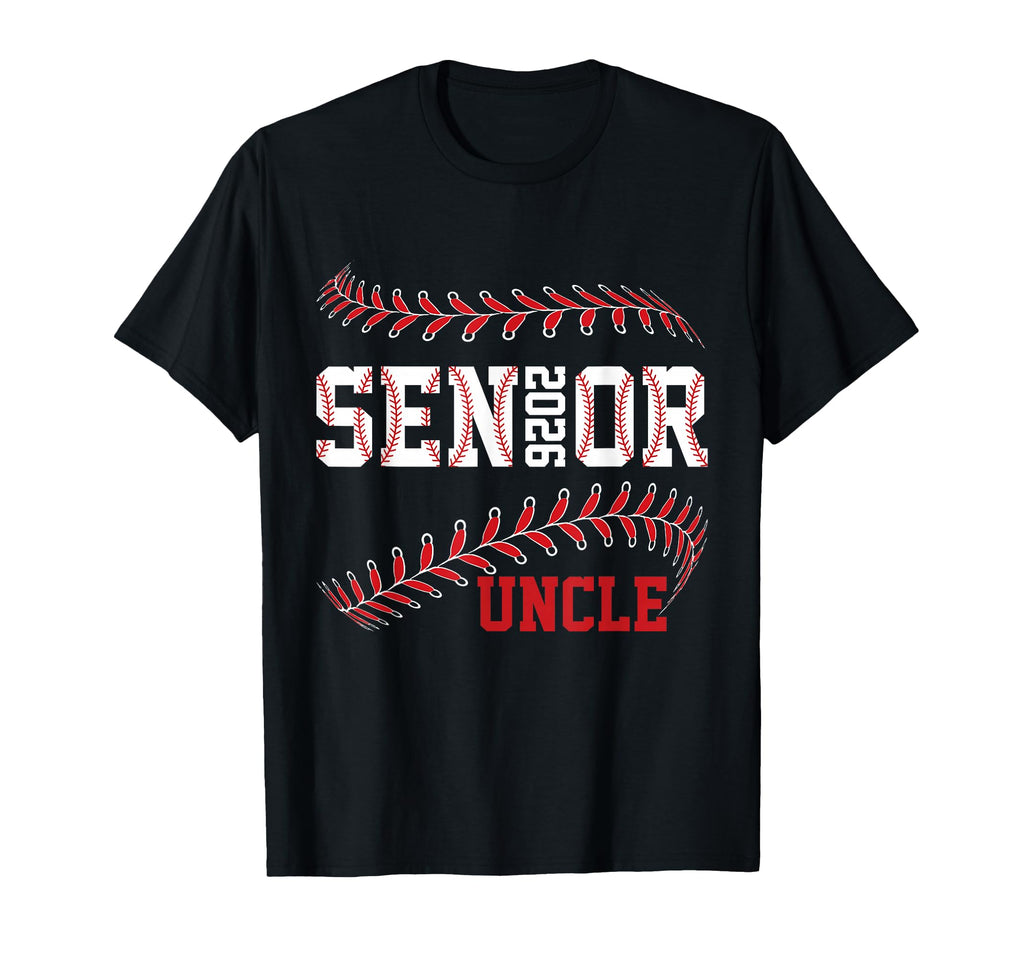 Baseball Senior Uncle Class 2026 T-Shirt - Trendy Graphic Unisex - T-Shirt, Sweatshirt, Hoodie