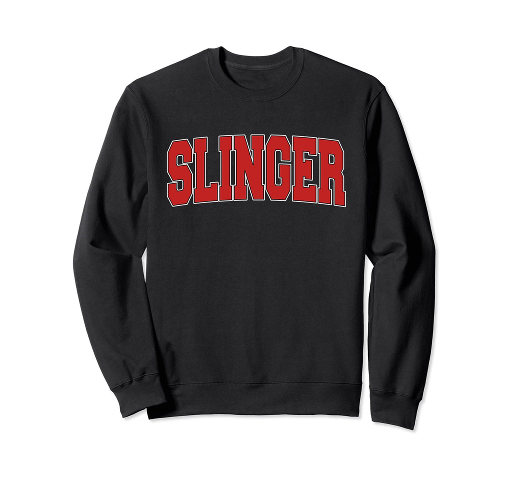 Slinger Wi Wisconsin Varsity Usa Sweatshirt - Aesthetic Graphic Unisex - T-Shirt, Sweatshirt, Hoodie