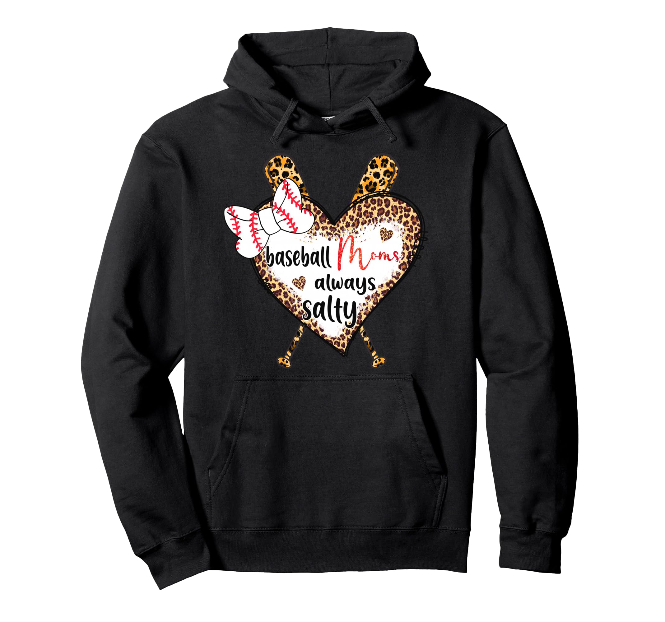 Baseball Mom Sport Mama Softball Mother Fun Hoodie - Graphic Print Unisex - T-Shirt, Sweatshirt, Hoodie