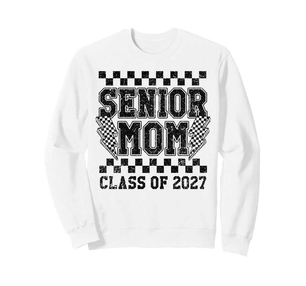Class 2027 Lightning Checkered Sweatshirt - Streetwear Style Men Women - T-Shirt, Sweatshirt, Hoodie