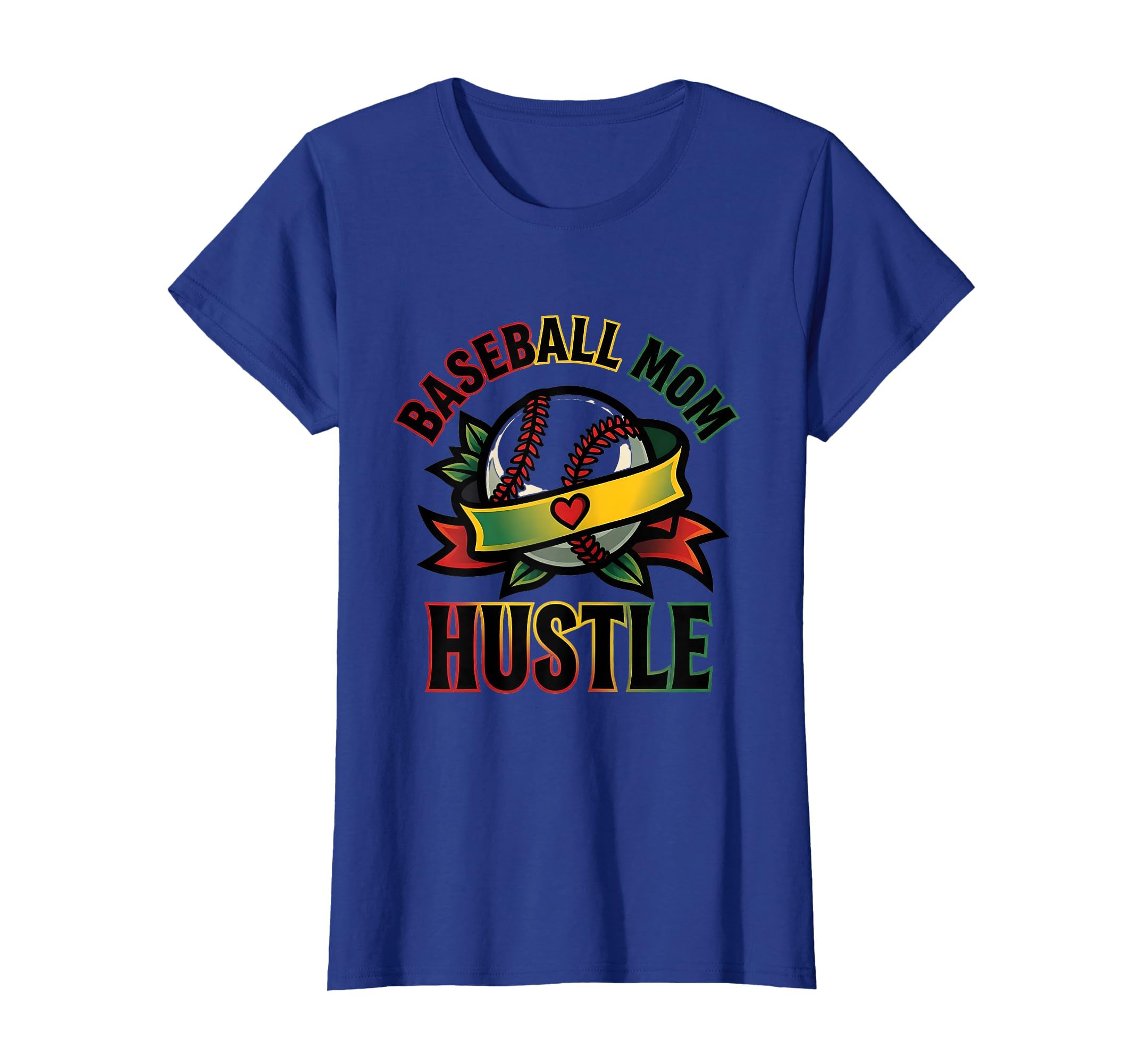 Baseball Mom Hustle T-Shirt - Novelty Apparel Men Women - T-Shirt, Sweatshirt, Hoodie