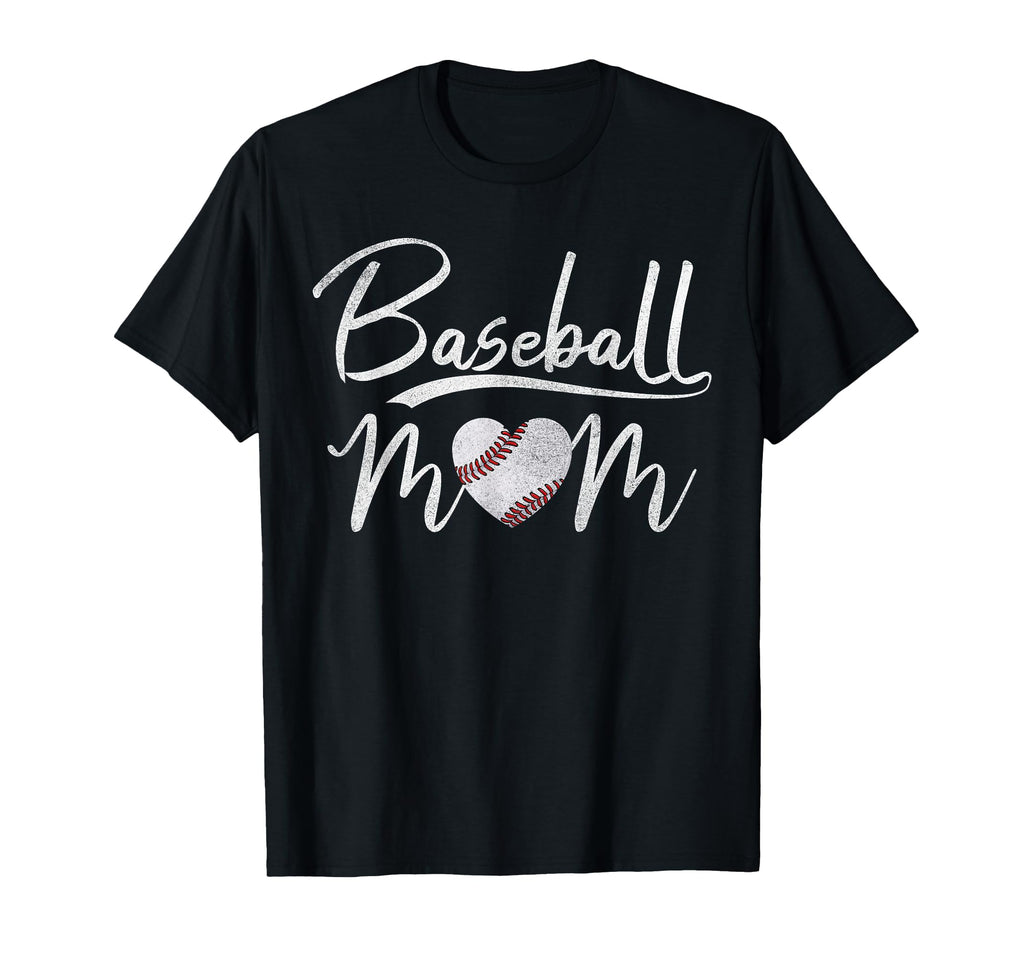Baseball Mom Mama Happy Mothers Day T-Shirt - Fun Novelty Design Men Women - T-Shirt, Sweatshirt, Hoodie