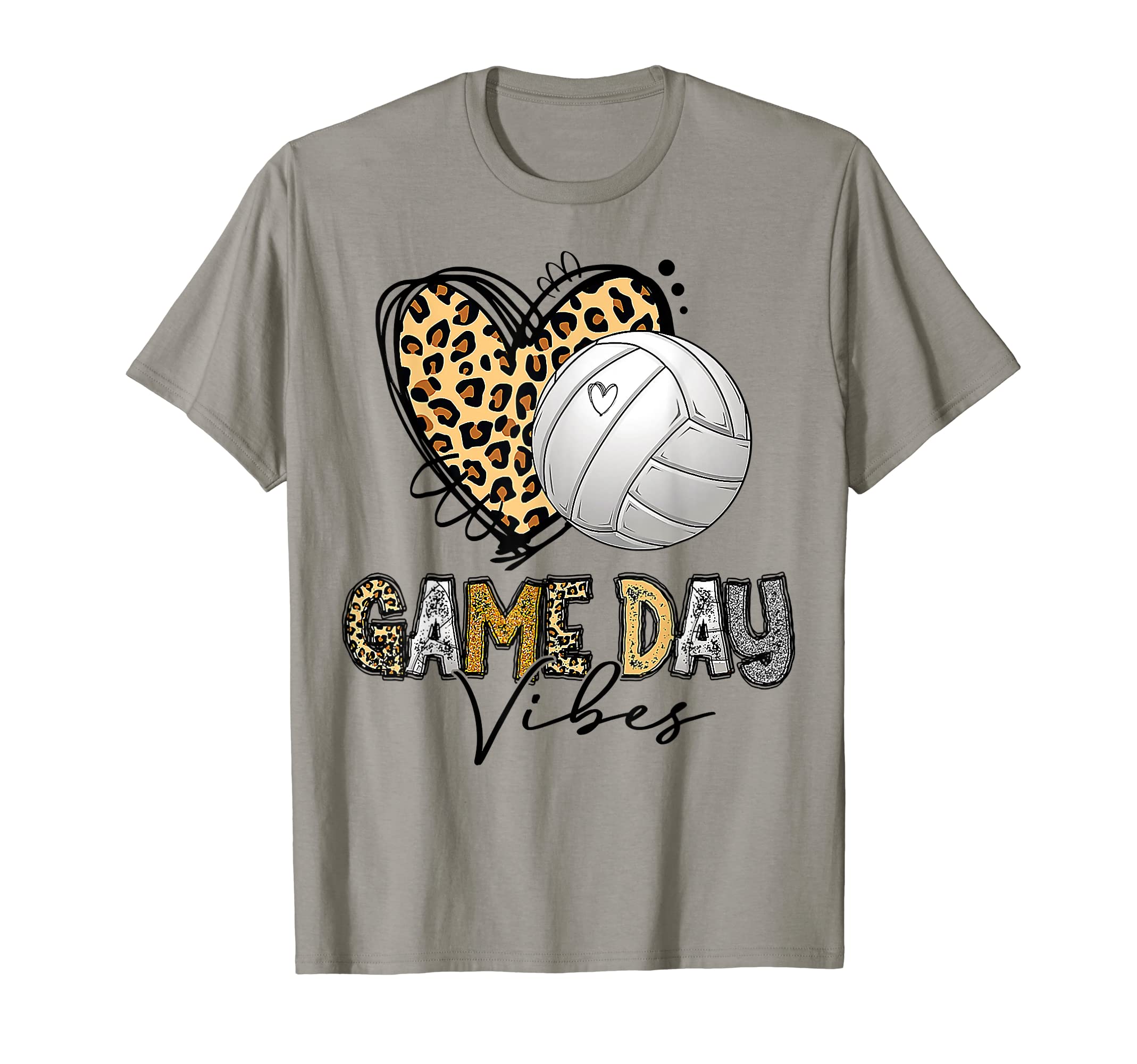 Bleached Volleyball Game Day Vibes T-Shirt - Graphic Print Unisex - T-Shirt, Sweatshirt, Hoodie