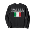 Italia Flag Italian Italy Sweatshirt - Casual Everyday Wear for Adults - T-Shirt, Sweatshirt, Hoodie
