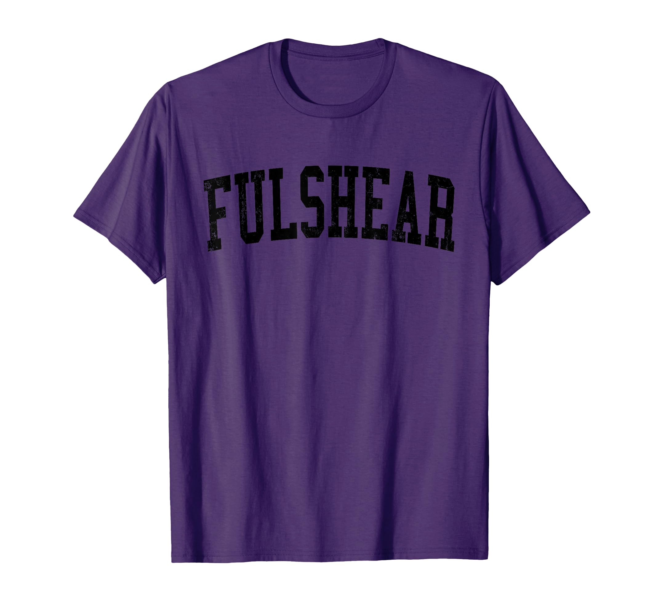 Fulshear Tx Distressed Black Varsity T-Shirt - Graphic Print Men Women - T-Shirt, Sweatshirt, Hoodie